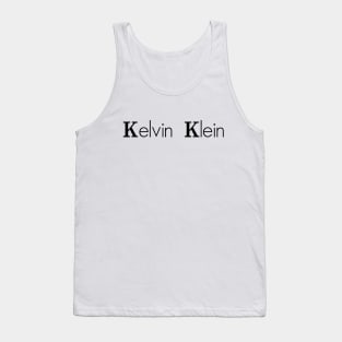 Kelvin Klein - Science Pun for Nerds Tank Top